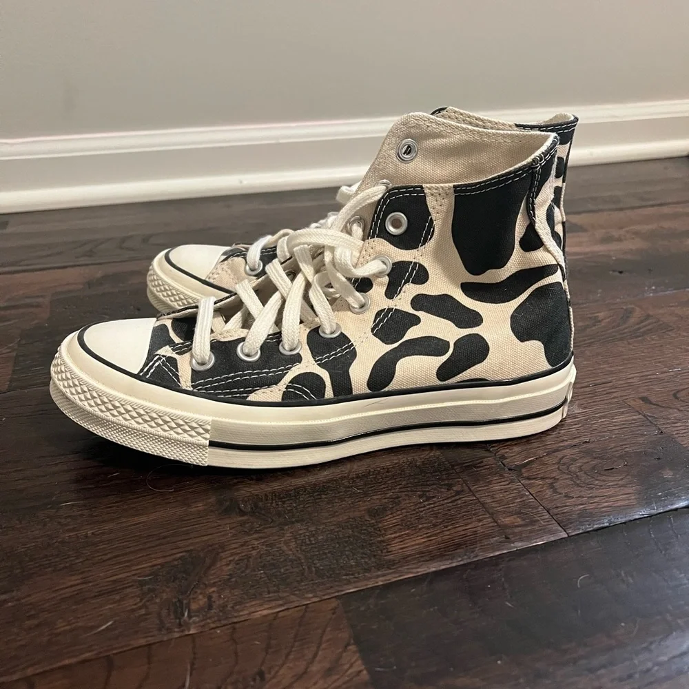 Converse Chuck Taylor 70 High ‘Cow Print” - Picture 3 of 6